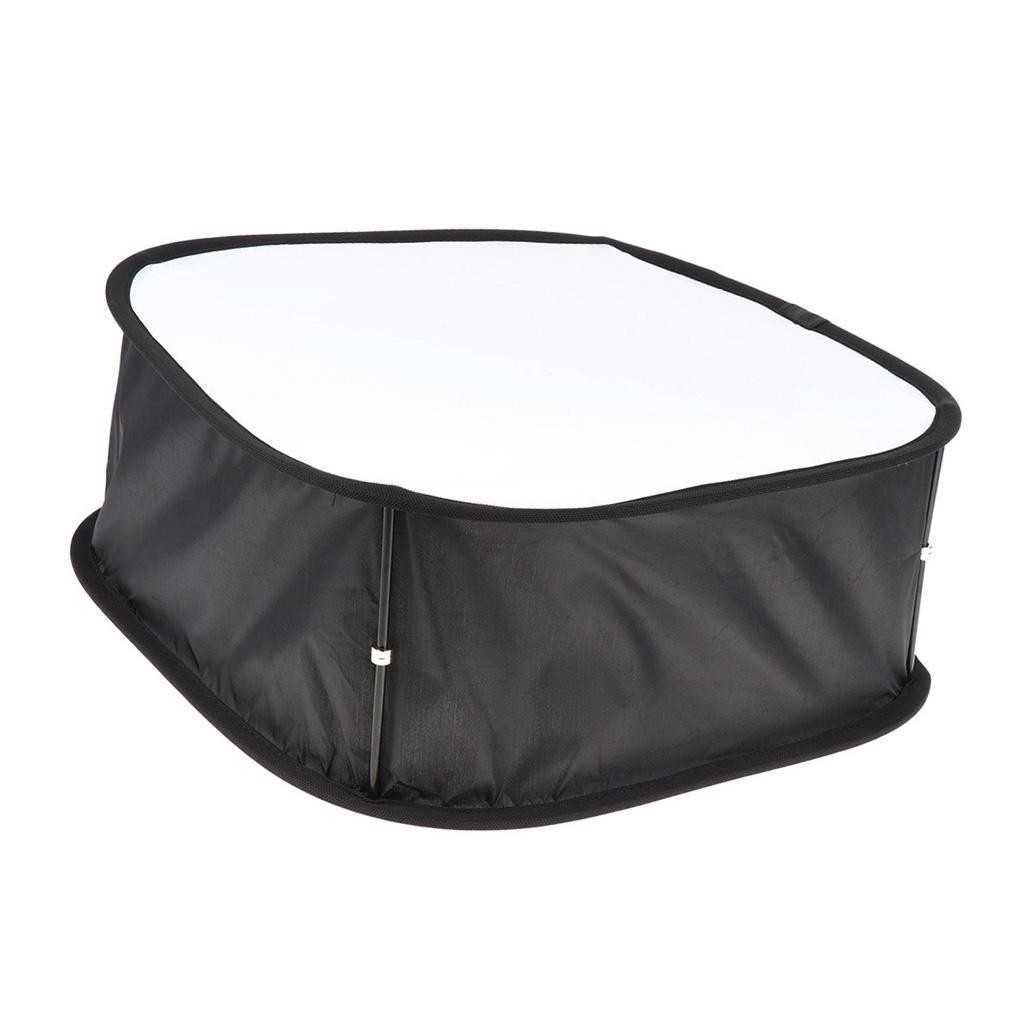 Foldable Softbox Diffuser for Yongnuo YN900 600 LED Video Light Panel Black