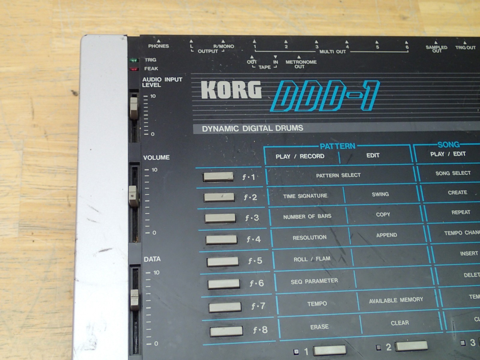 Korg DDD-1 Vintage Dynamic Digital Drums Drum Machine Rough Project