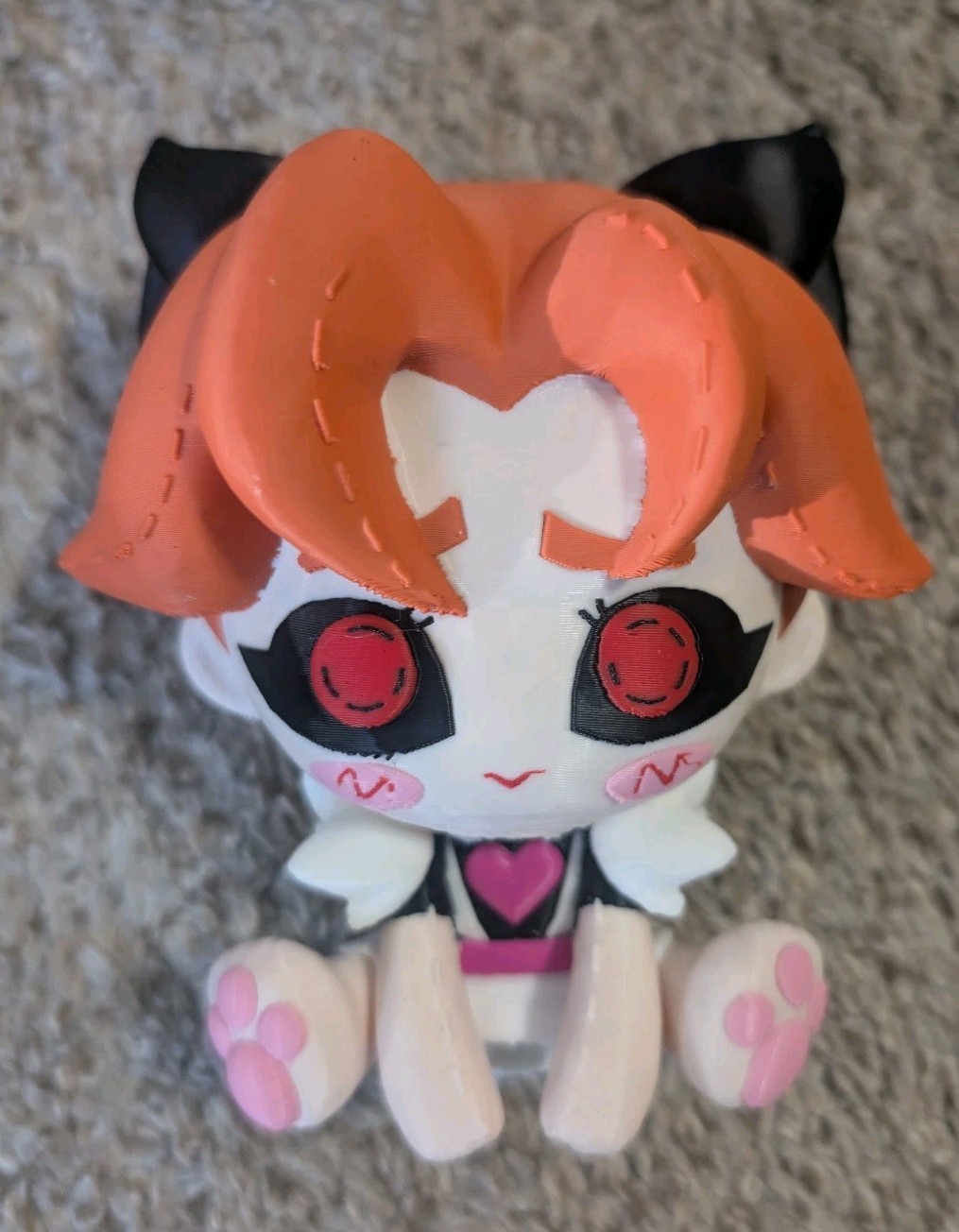 Gambit Marvel Rivals Keychain Accessory Cat Maid 3d Print