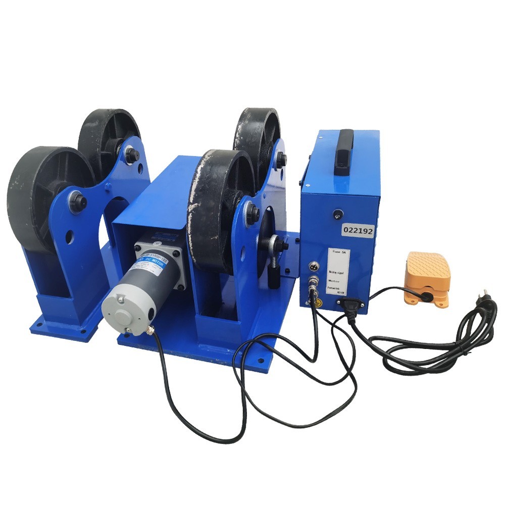 1Ton/2200lb Welding Tank Turning Roller Metal Wheel Welding Positioner2-23.6inch