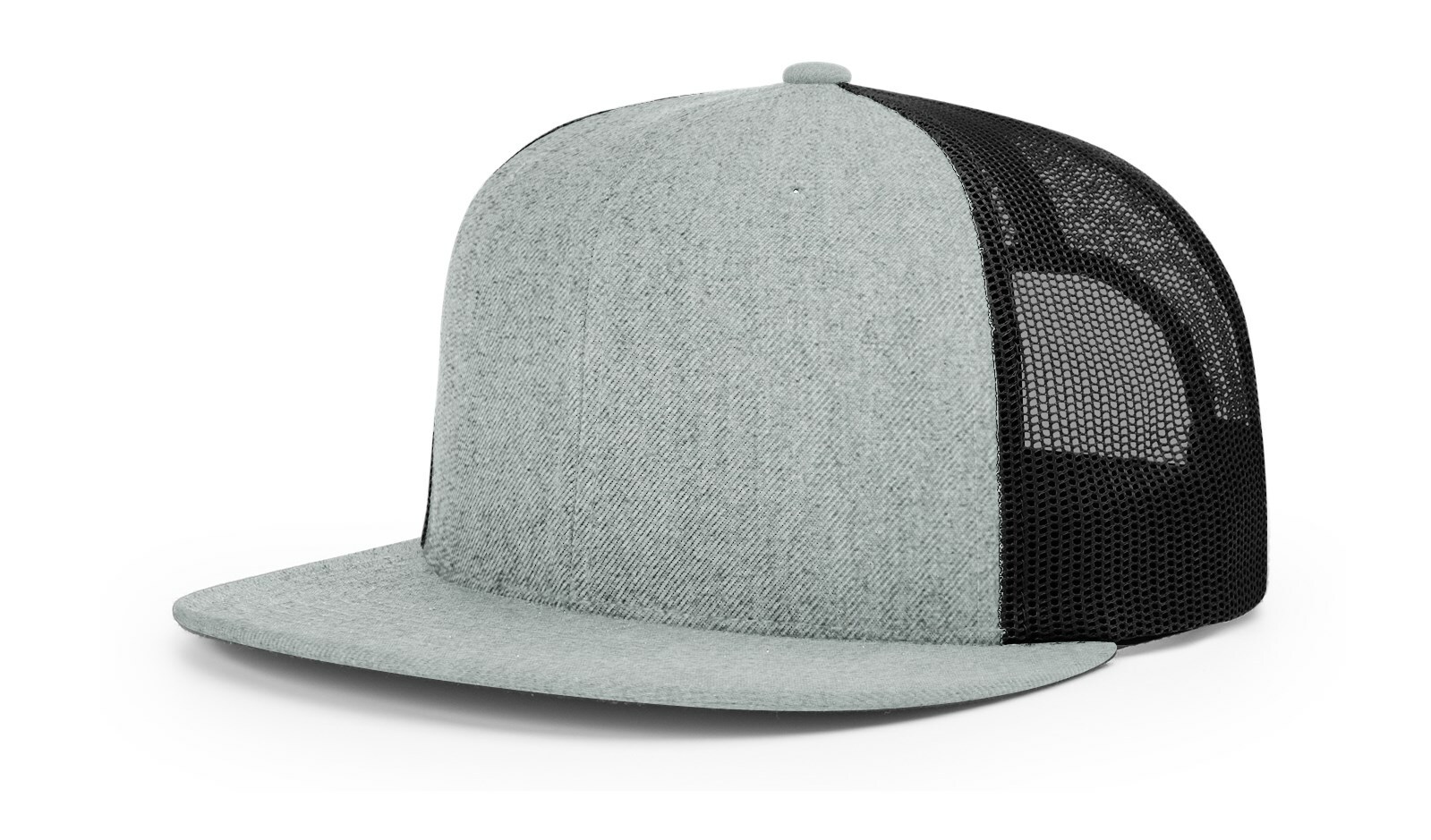 Richardson 511 Flatbill Trucker Cap Wool Blend Adjustable Snapback OSFM Hi-Pro