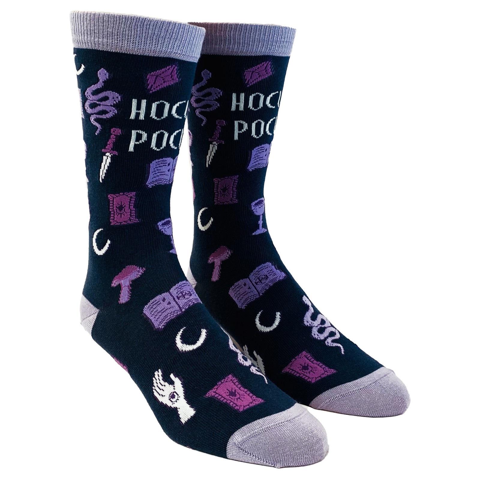 Women's Hocus Pocus Occult Socks Funny Halloween Part Tarot Card Spirits Ghost
