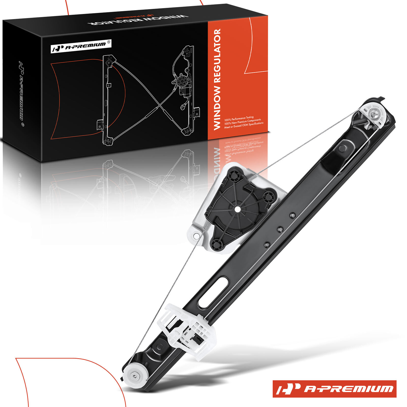A-Premium Rear Right Power Window Regulator for BMW E90 E91 325i 2006 328i 330i