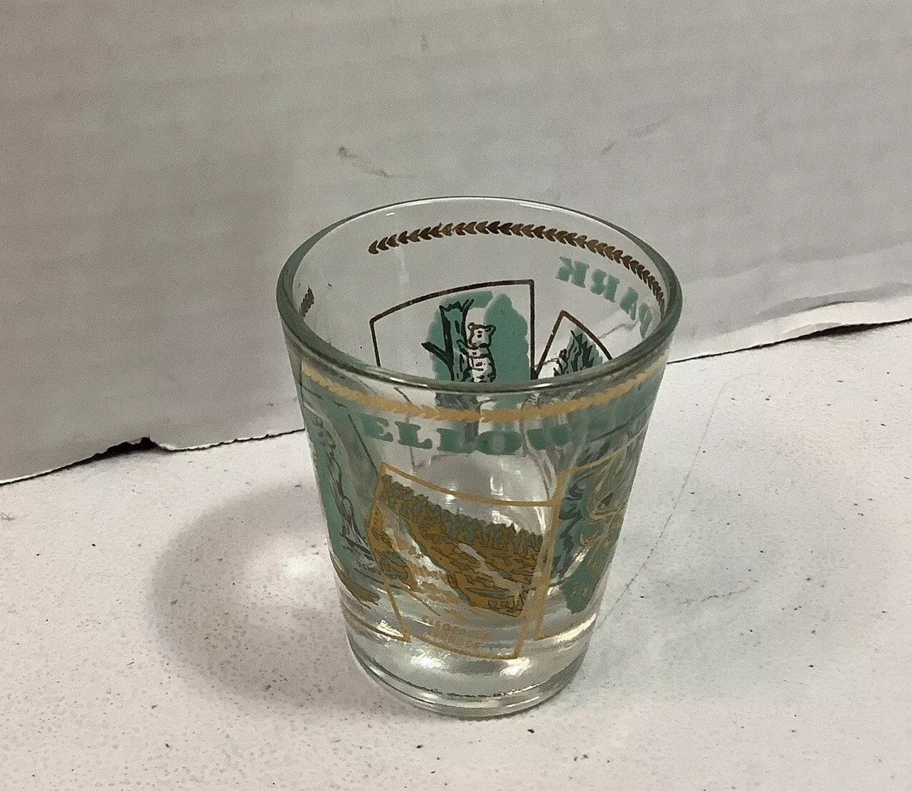 Yellowstone Shot Glass, COMBINED SHIPPING (SEE STORE)