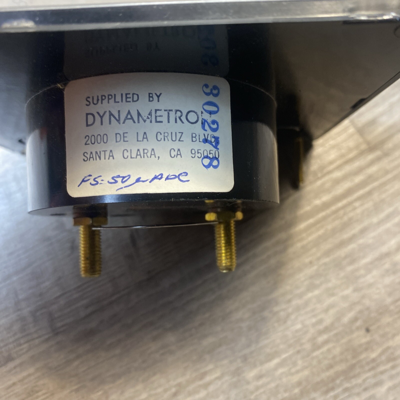 1329 Simpson Panel Meter 0-2 DC Amps (NOS)
