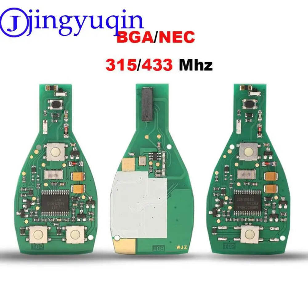 jingyuqin 2/3 Buttons Keyless Entry Remote Car Key FSK 434MHz for Mercedes Benz