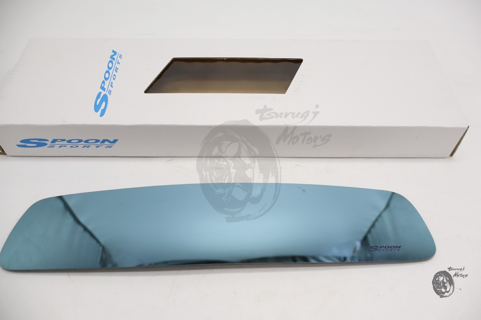 SPOON Honda CIVIC FK7 FK8 FC1 not USDM Blue Wide Rear View Mirror 76400-BRM-005