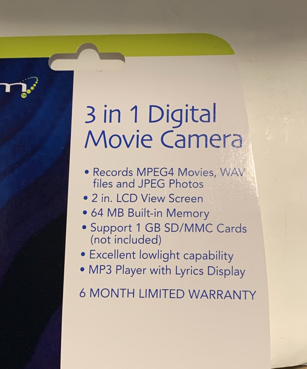 GFM DV150 3 In 1 Digital Video Movie Camera