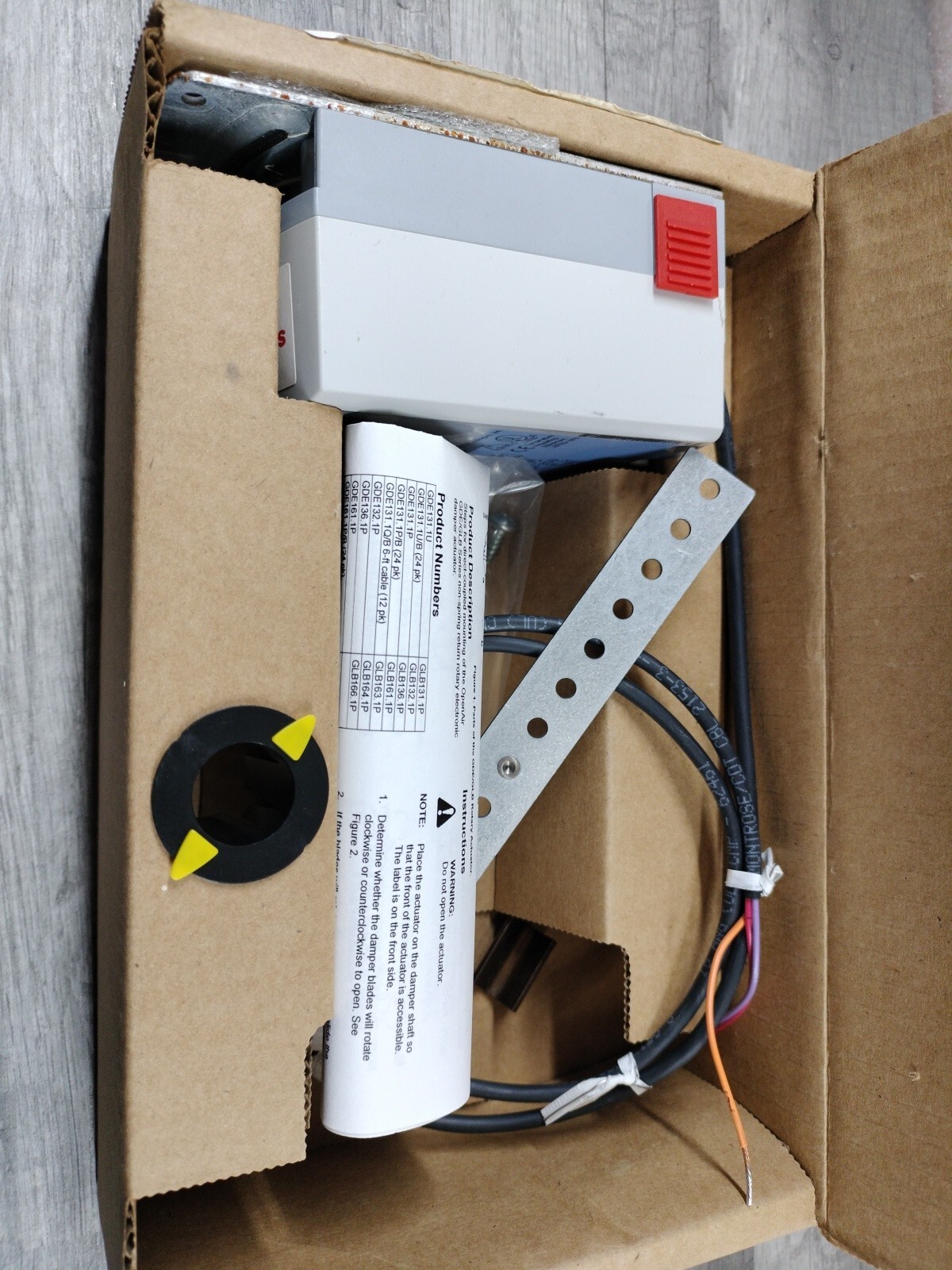 Siemens GDE131.1P OpenAir Damper Actuator NEW IN BOX u9