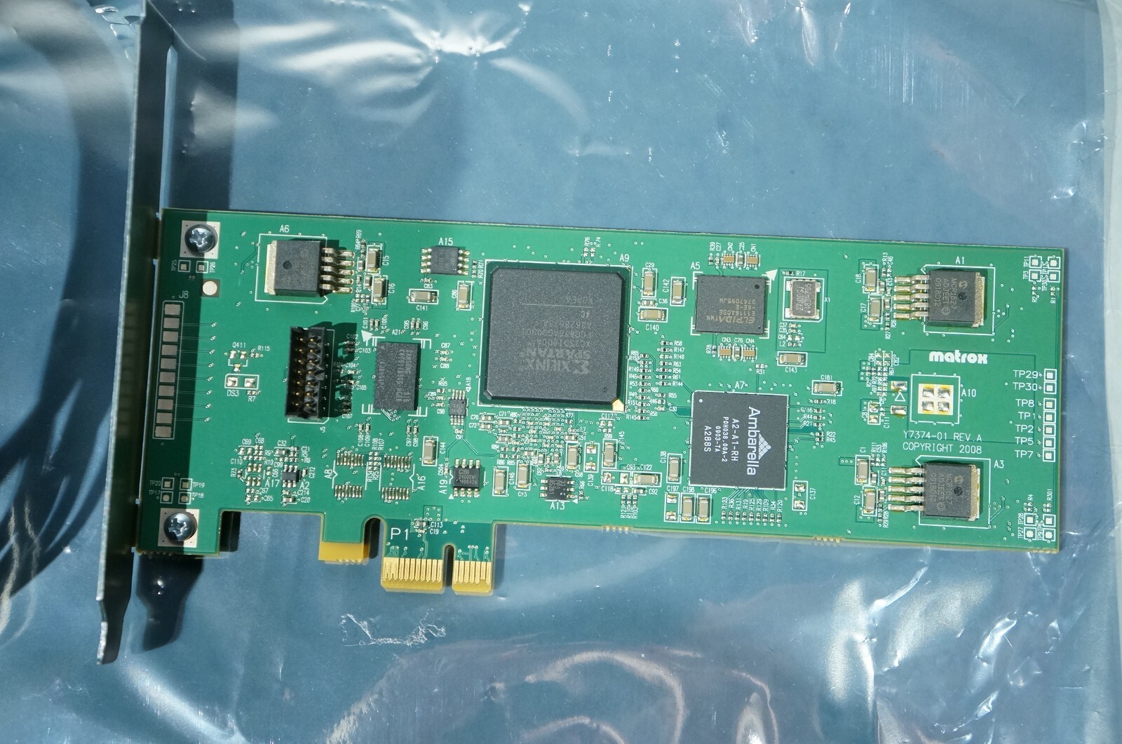 Matrox Axio Board Set and Breakout Box