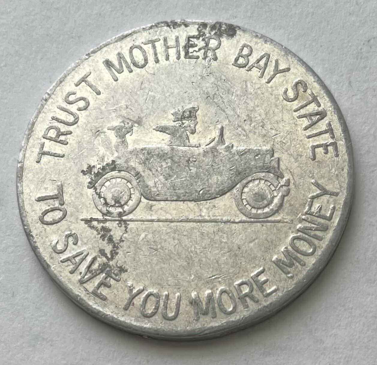 $ave More With Bay State 31mm Aluminum Token