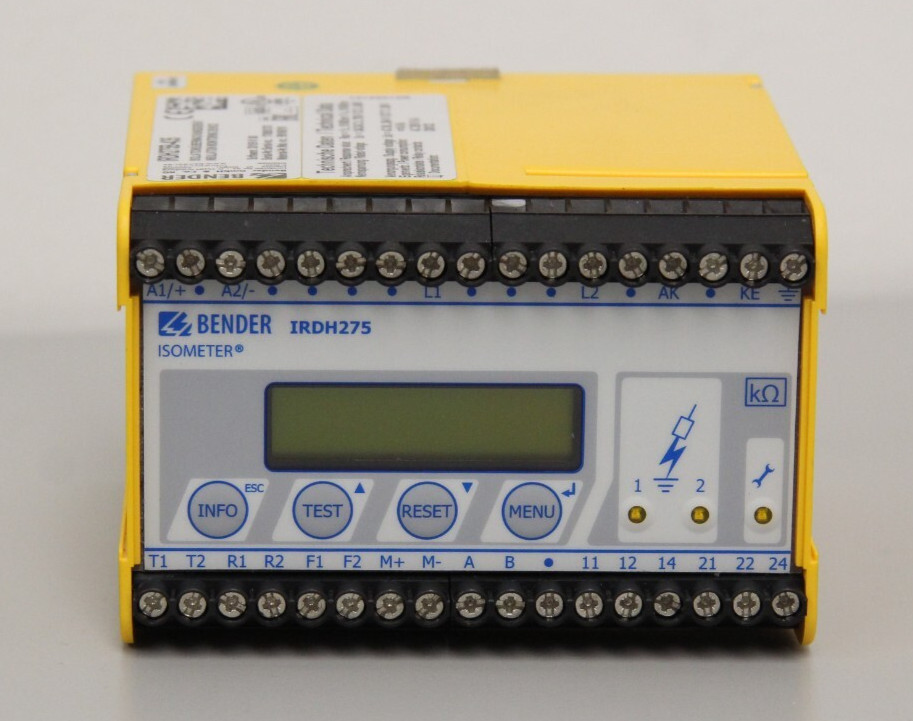 Bender IRDH275 Isometer IRDH275B-435 Insulation Monitoring Device