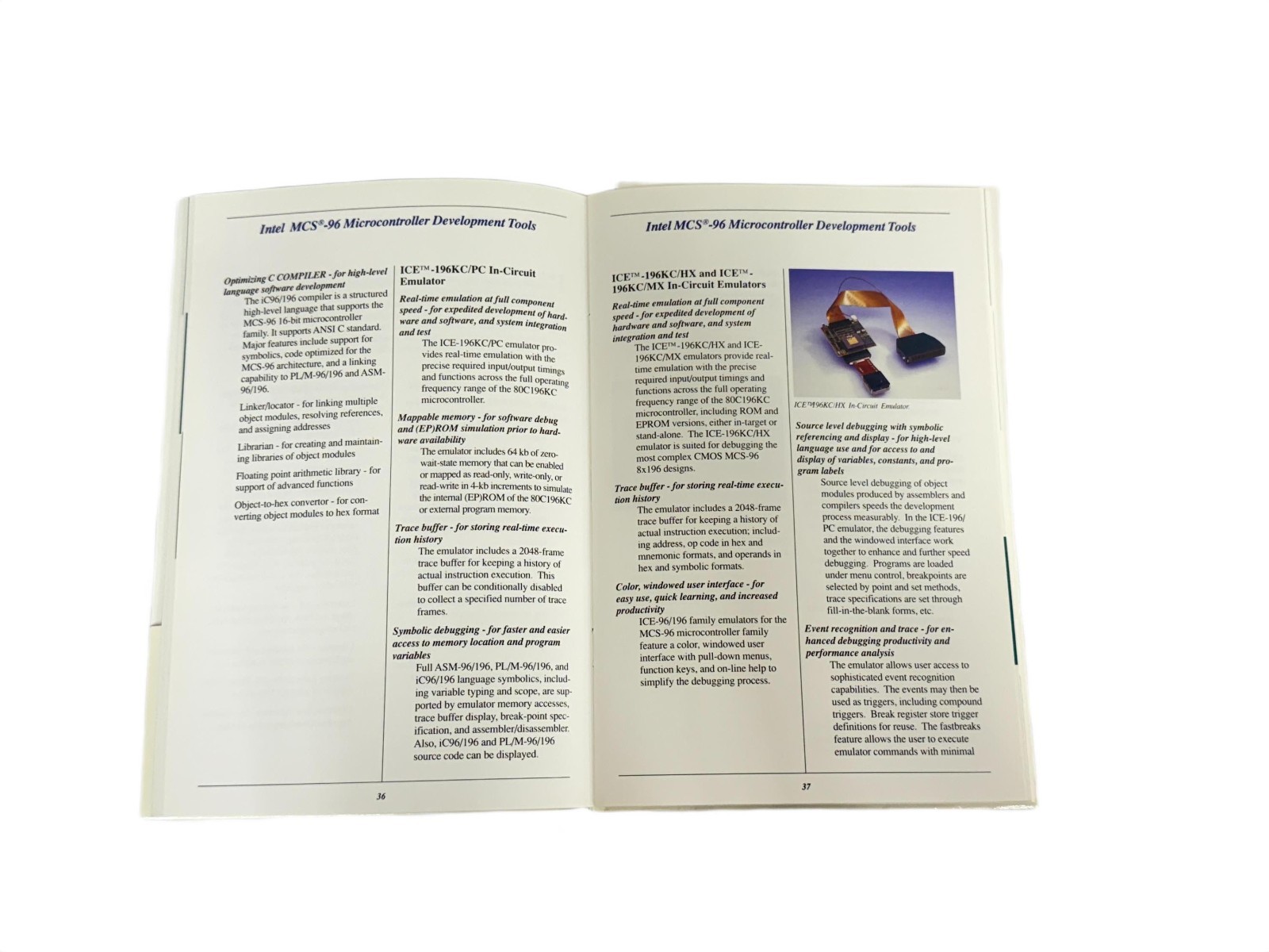 VTG Original Intel Winter 1991 / 1992 Development Tools Catalog Plus More!!