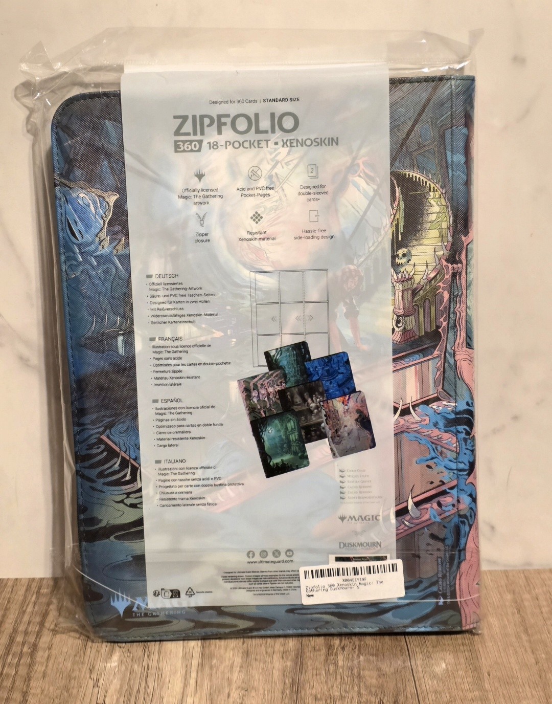 Xenoskin Zipfolio 360: Magic: The Gathering - Duskmourn Series - Mirror Room