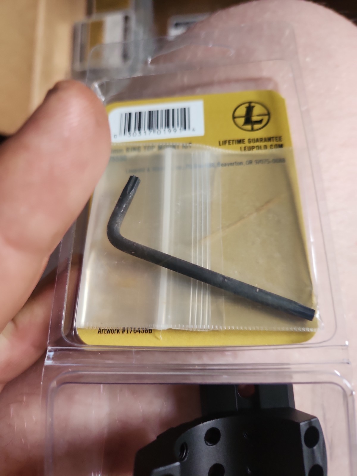 Leupold Deltapoint Pro 30mm Ring Top Mount Kit (175550)