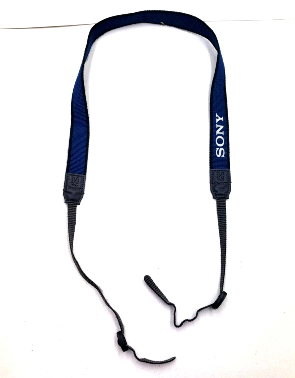 Genuine SONY Camcorder 1" Wide CLOTH WEB Nylon CAMERA STRAP Blue/White/Black