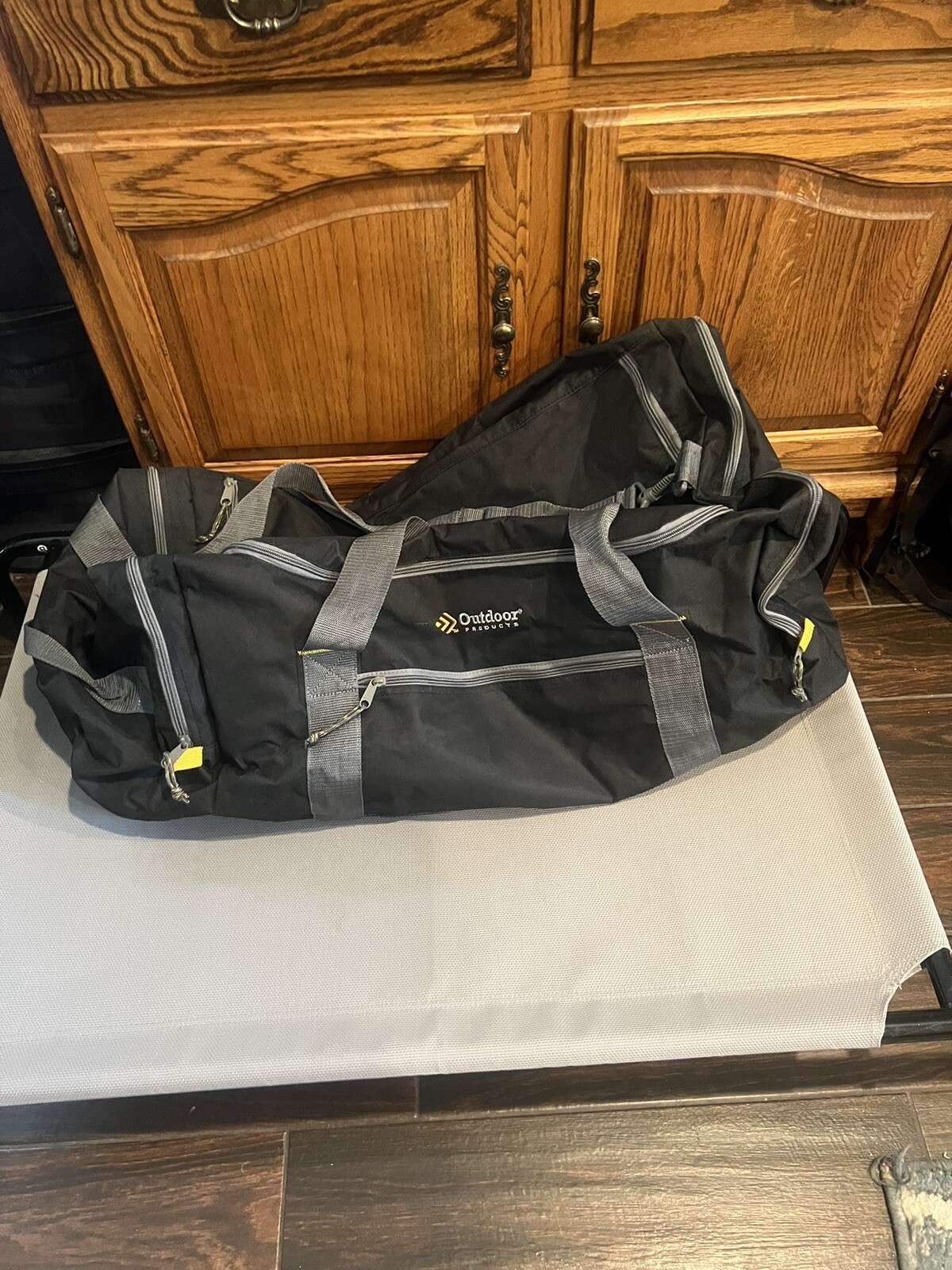Outdoor Products Mountain Duffel Black Large (15 x 15 x 30 Inch) Unstuffed.