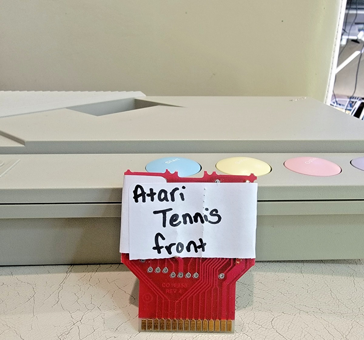 Atari Tennis; 400/800/XE; Cartridge No Case!