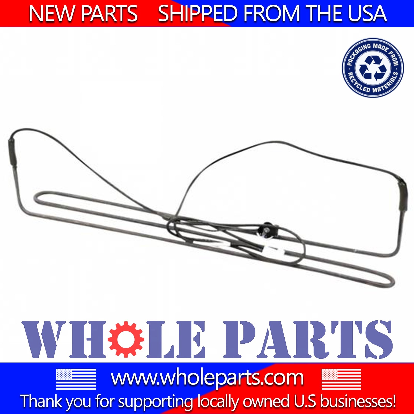 New 329-60022-01 Refrigeration Defrost Heater Element (115V, 500W) for Traulsen