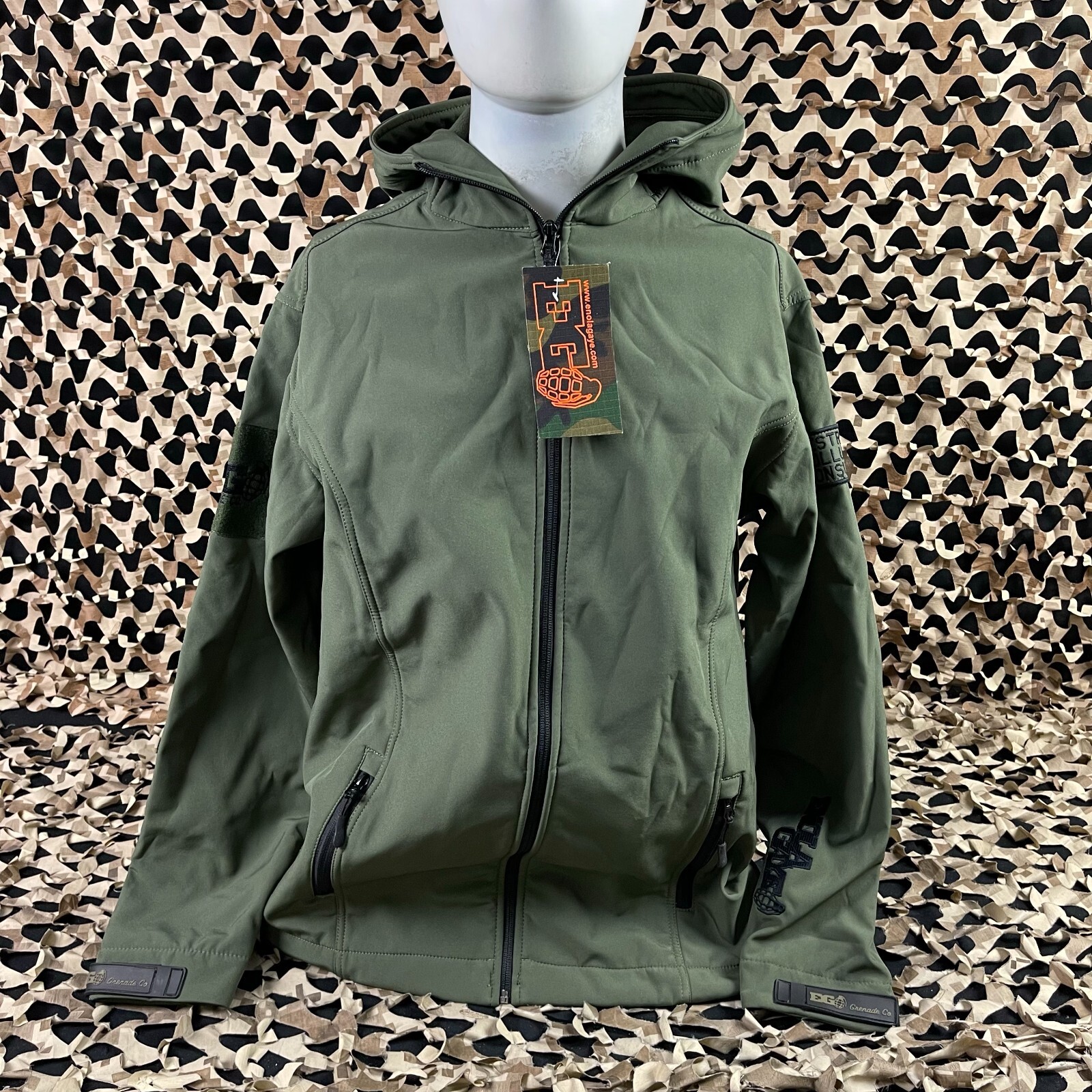 NEW Enola Gaye TechTwo Jacket - Olive - X-Large