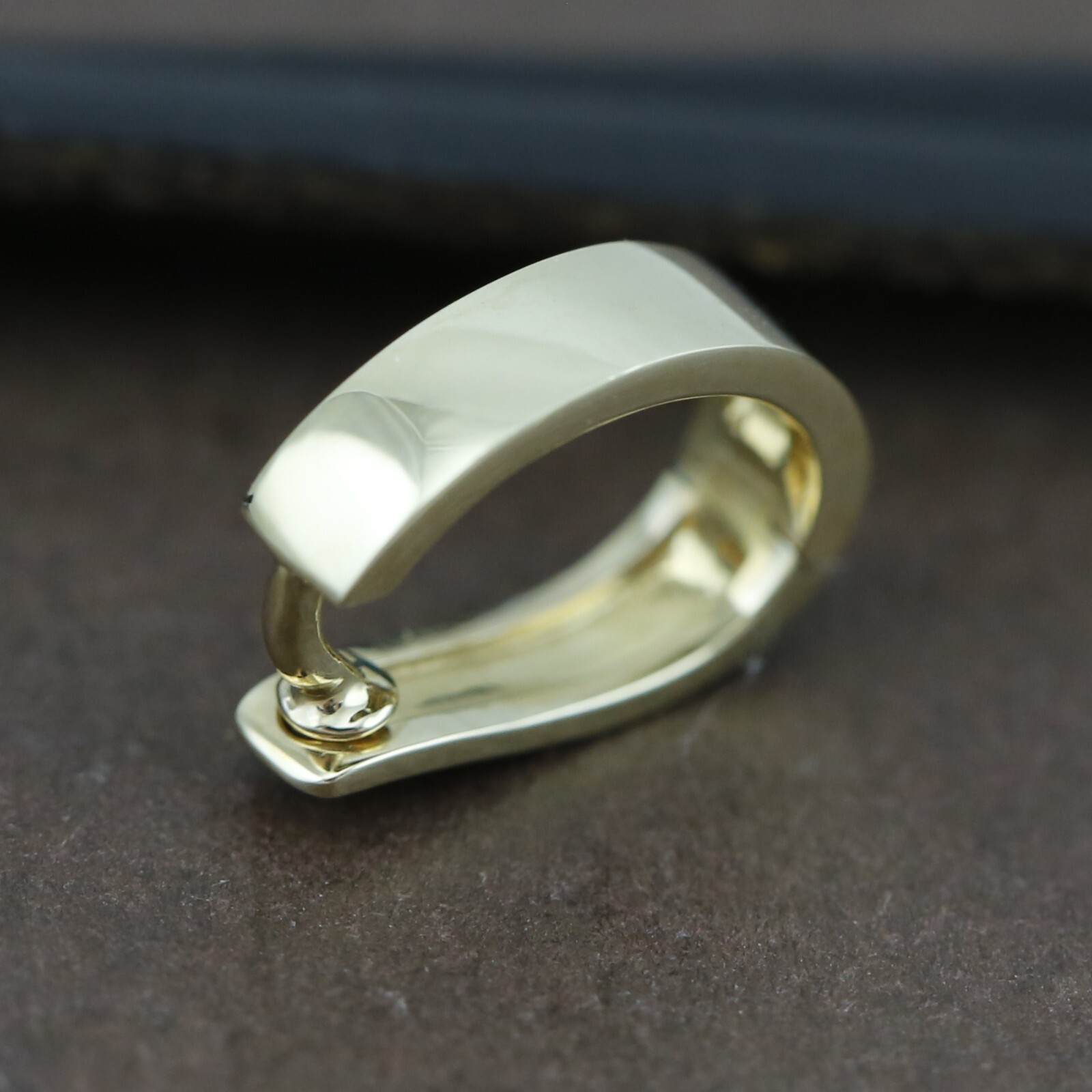 Genuine 9CT Solid Yellow Gold Enhancer & Bail 13mm