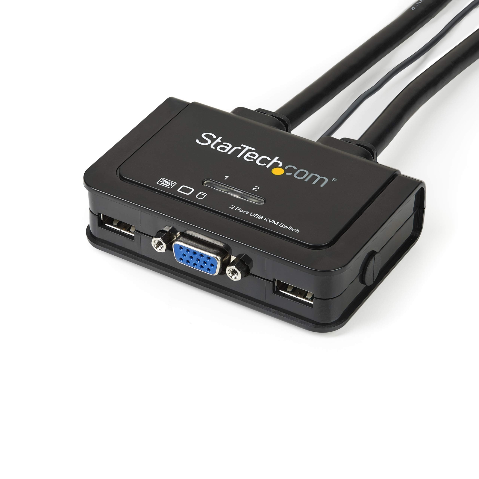 2 Port VGA Cable KVM Switch