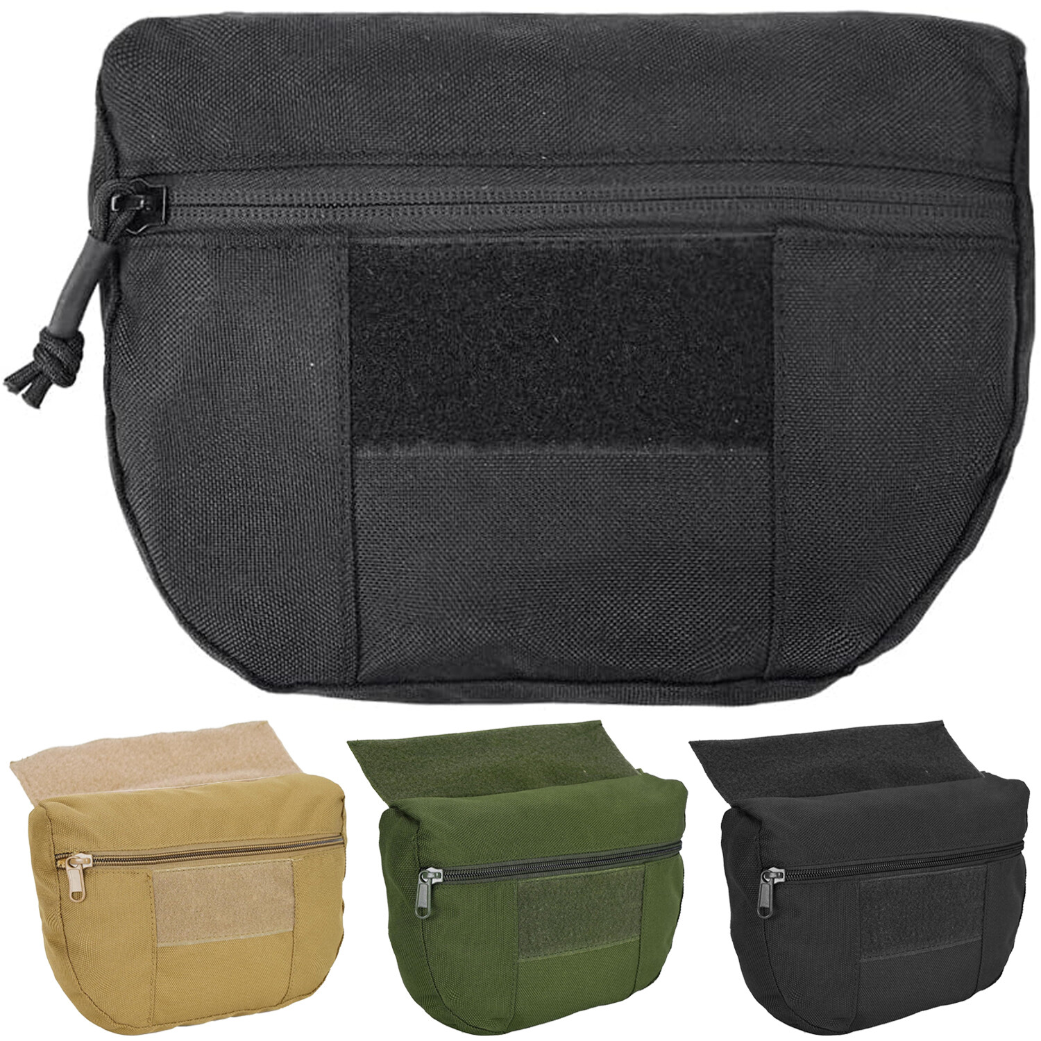 Outdoor Tactical Drop Dangler Pouch Sub Abdominal Carrying Quick Access Kit Bag
