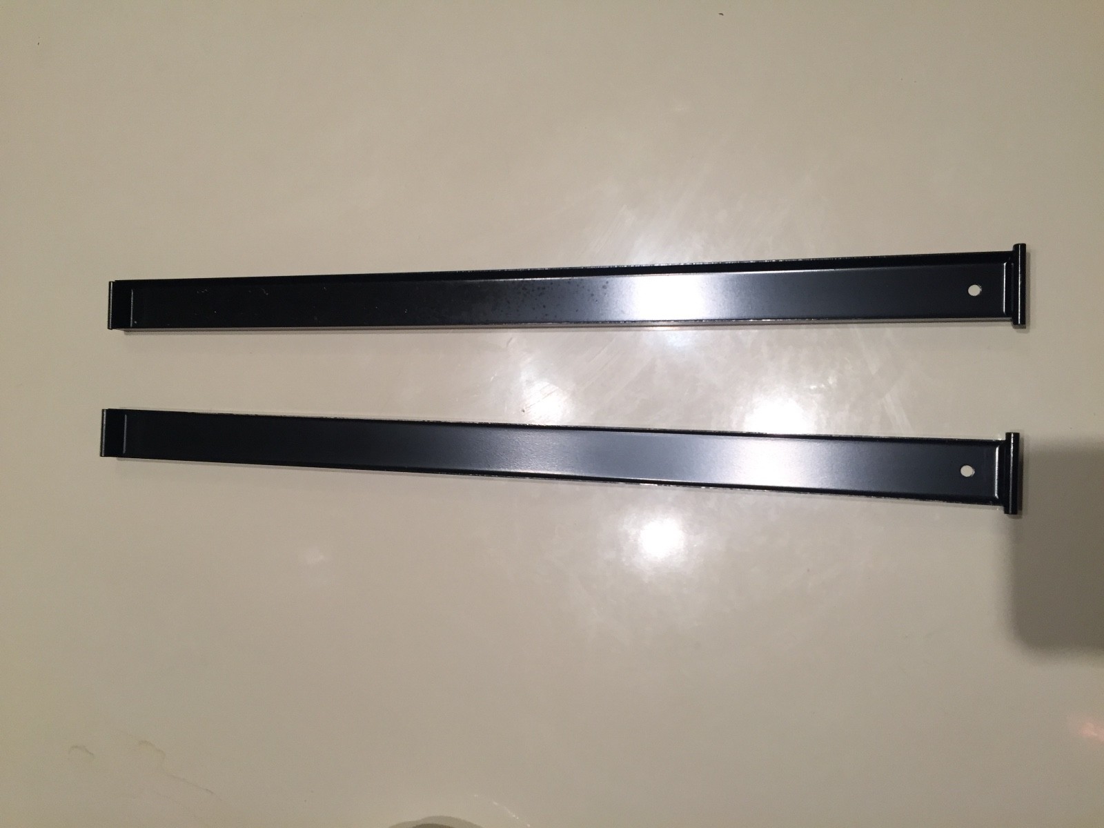 Front to back Rail Kit - 2 pieces  18" for MERIDIAN/HERMAN MILLER  lateral files