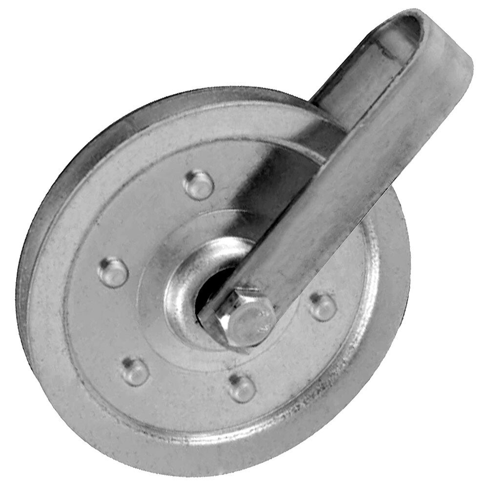 Garage Door 4 Inch Pulley w/Fork Bolt Nut (Sold Each) 200 LB Load