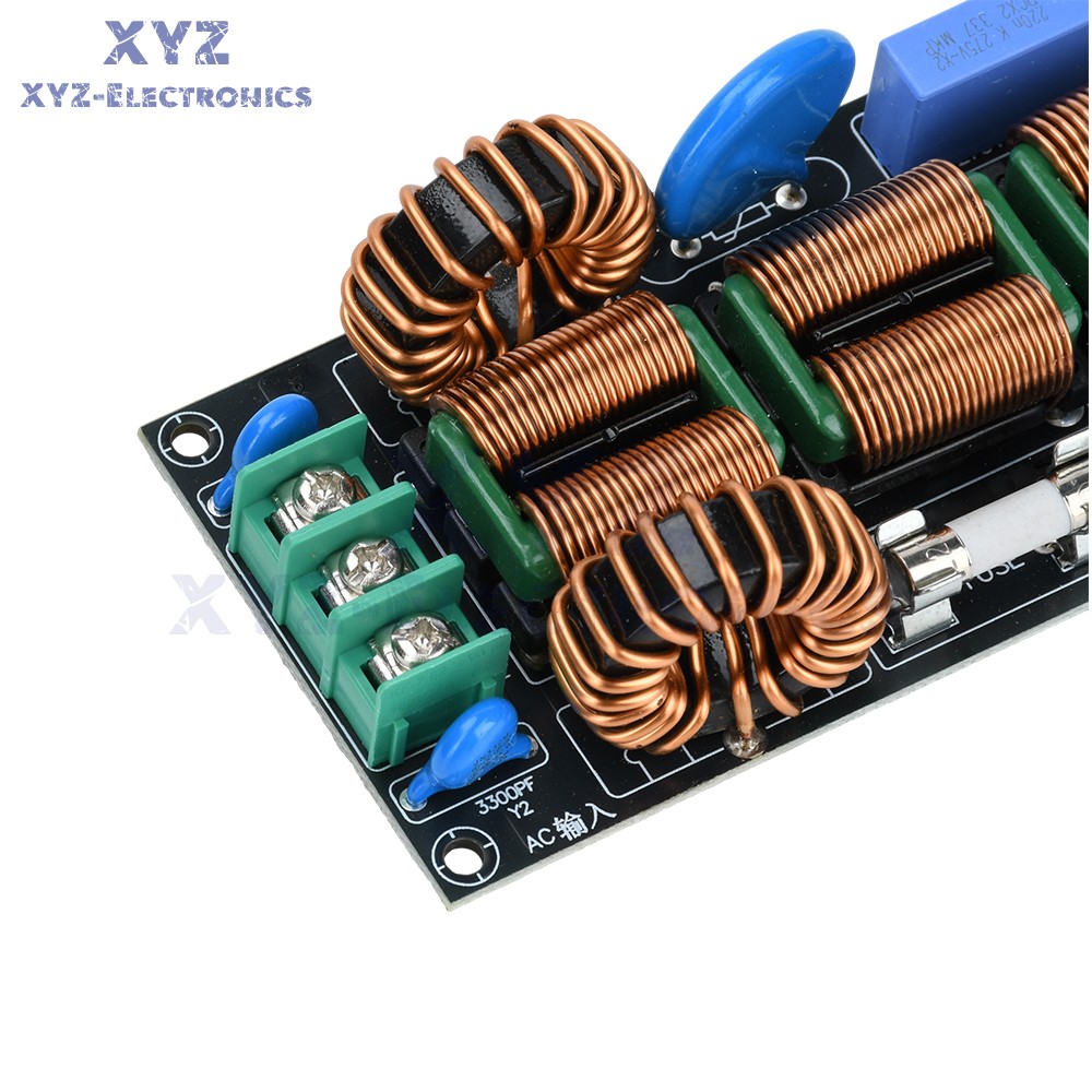 AC110-250V 4level Audio Power Supply EMI Electromagnetic Interference filter 16A