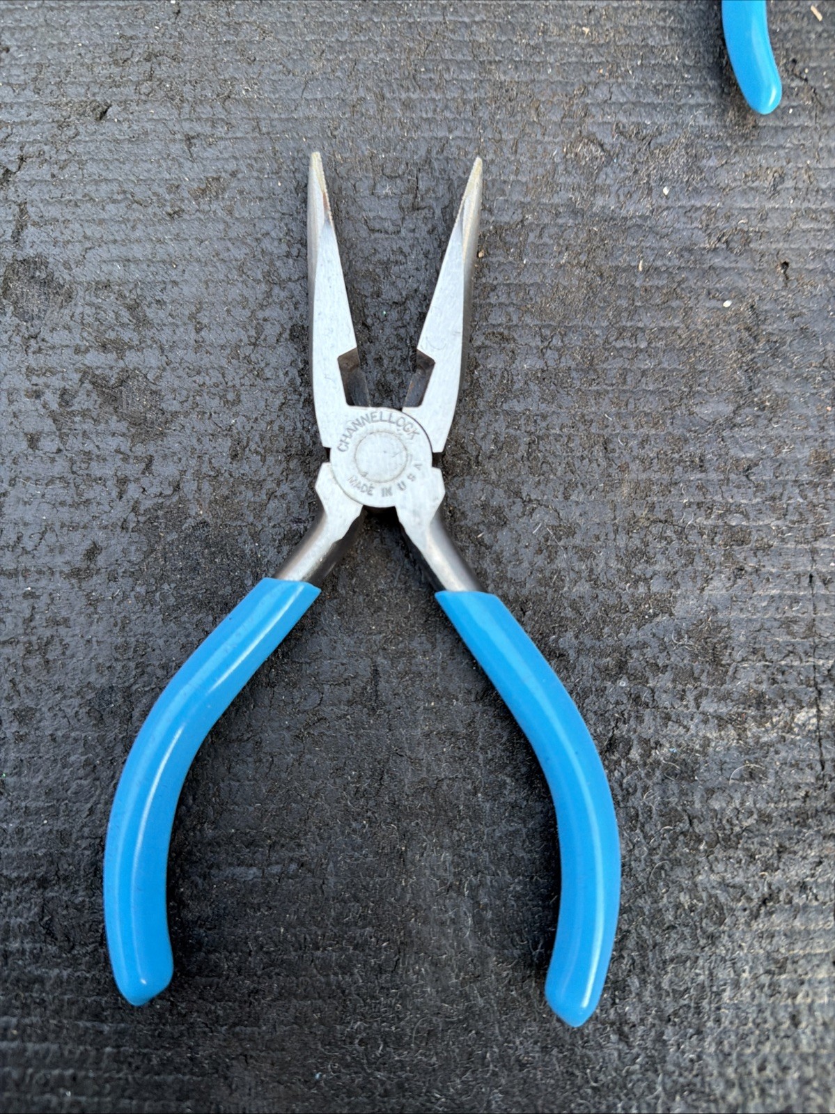 Vintage Channellock Long Nose Pliers W/Side Cutter 6" New NOS USA 326