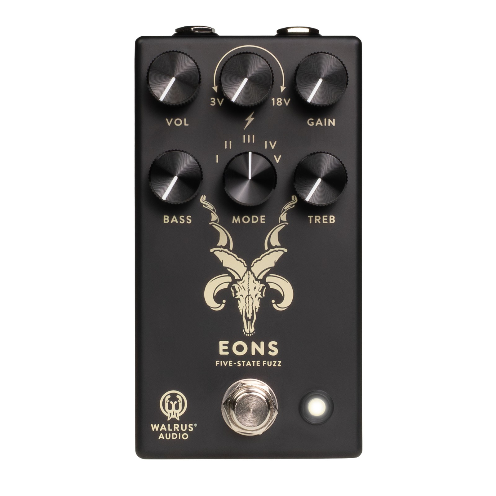 Walrus Audio Eons 5-State Fuzz Pedal - Black