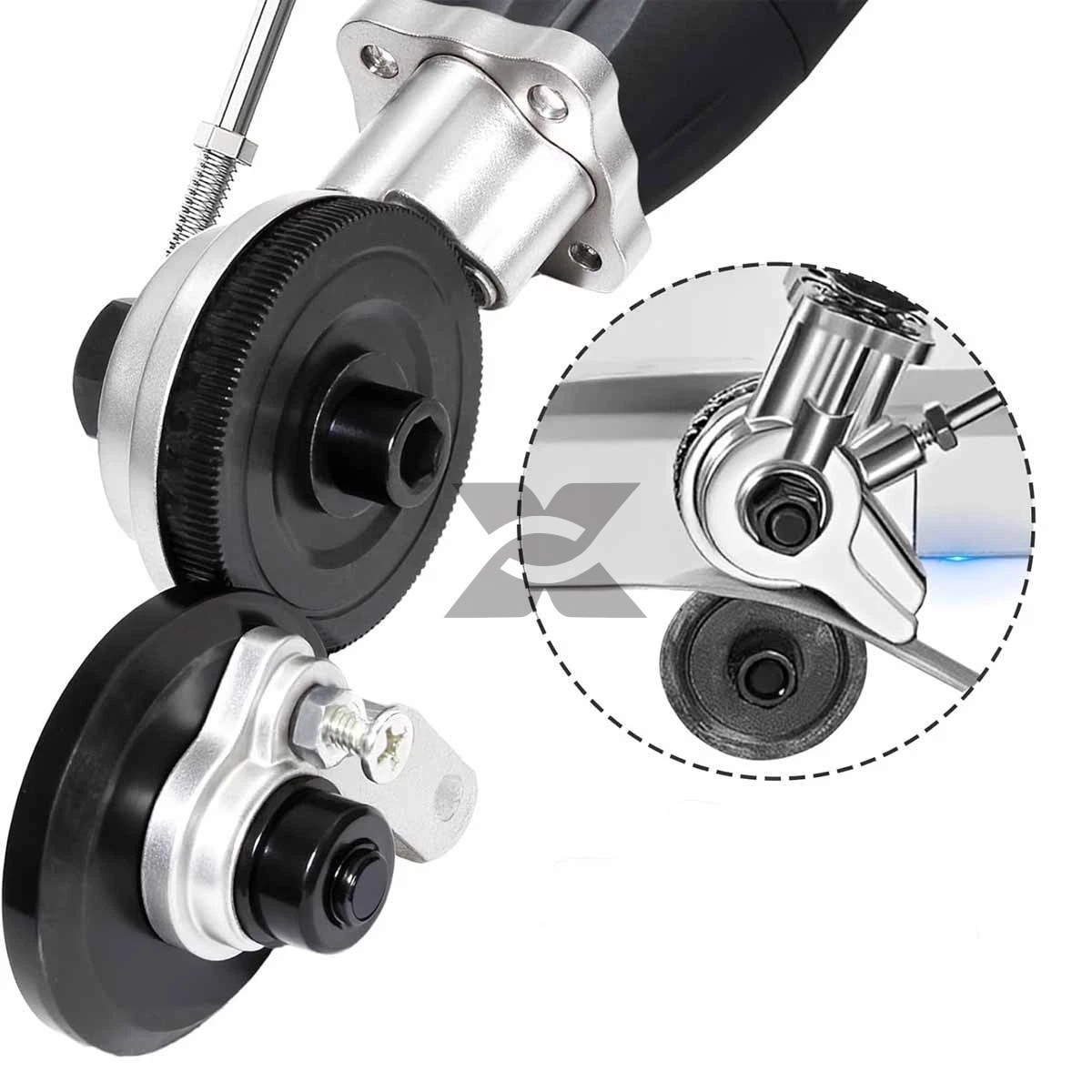 Drill Powered Sheet Metal Shears Plate Cutting Cutter Attachment