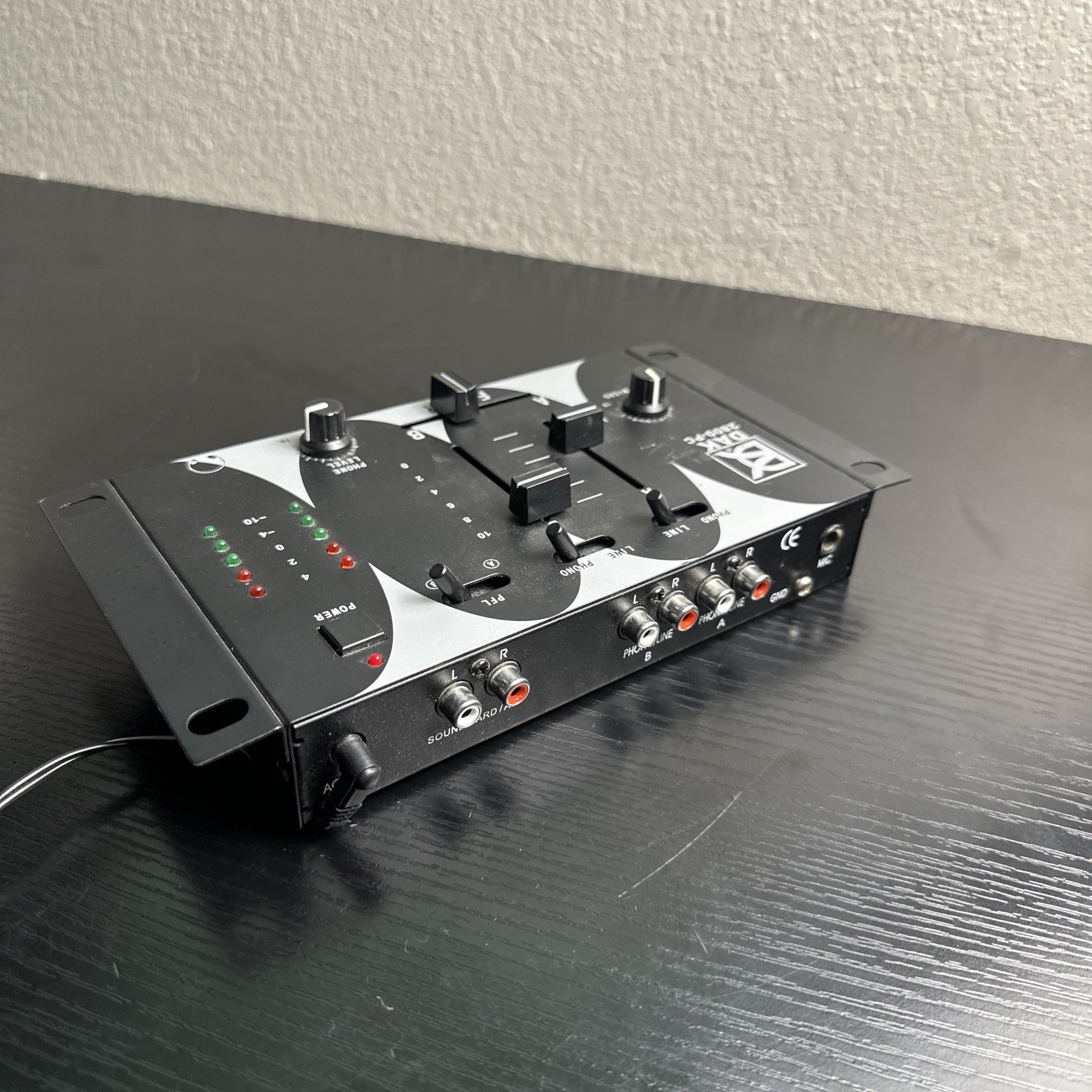 Dak 2800-PC Fader Pre-Amplifier Interface Mixer - USED Work