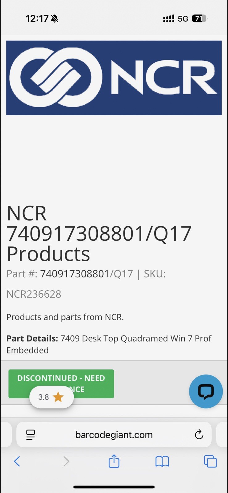 NCR 7409