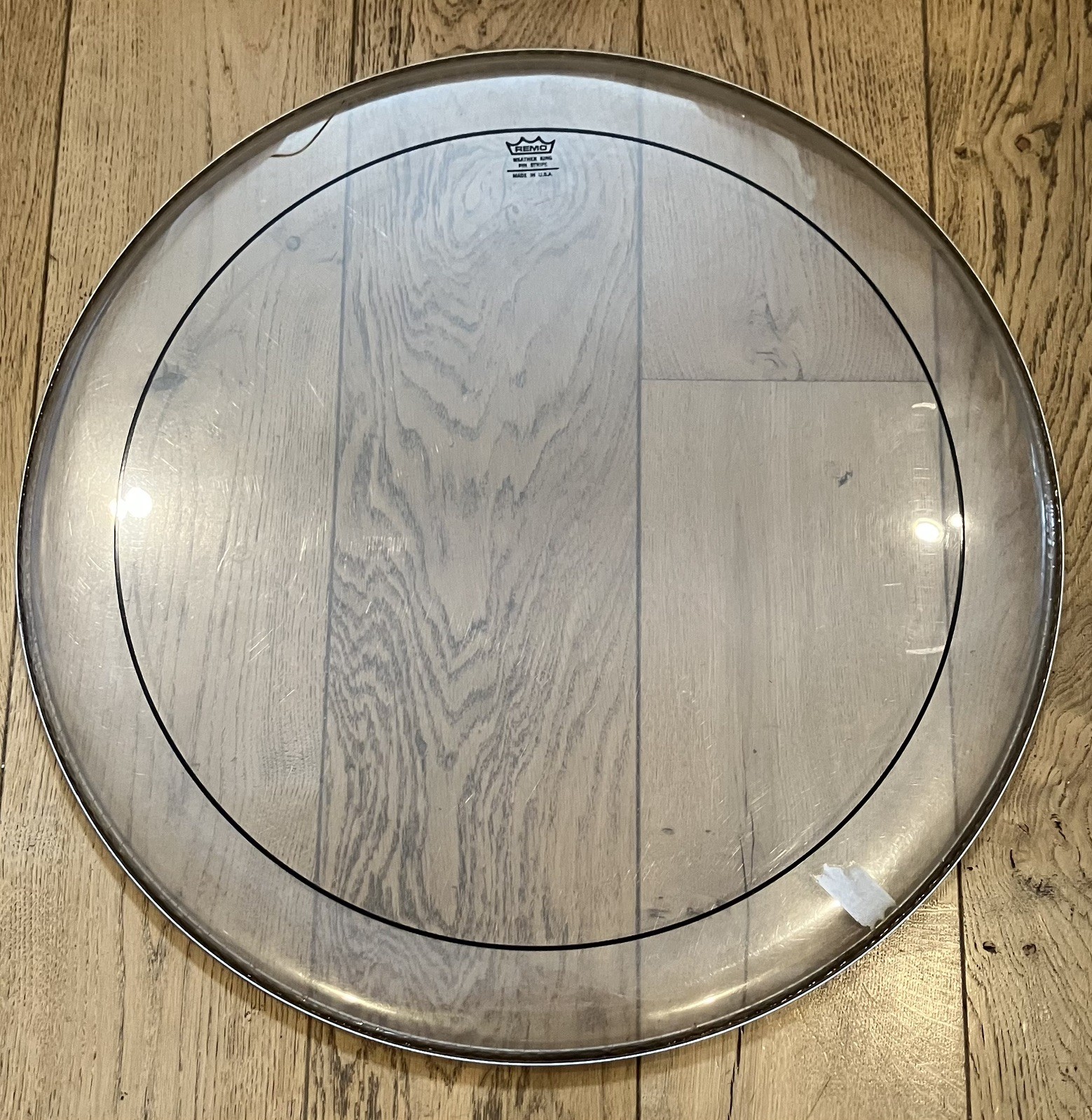New 26" Remo Pinstripe Clear Bass Drum Head
