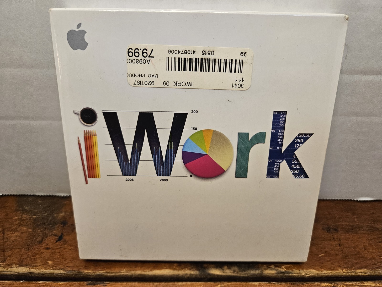 Apple iWork '09 (Retail) - Full Version for Mac MB942Z/A - Sealed