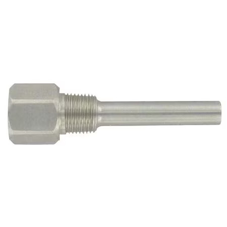 Dwyer Instruments Te-Tns-N044n-14 Thermowell, 4" Length, 1/4" Npt Internal