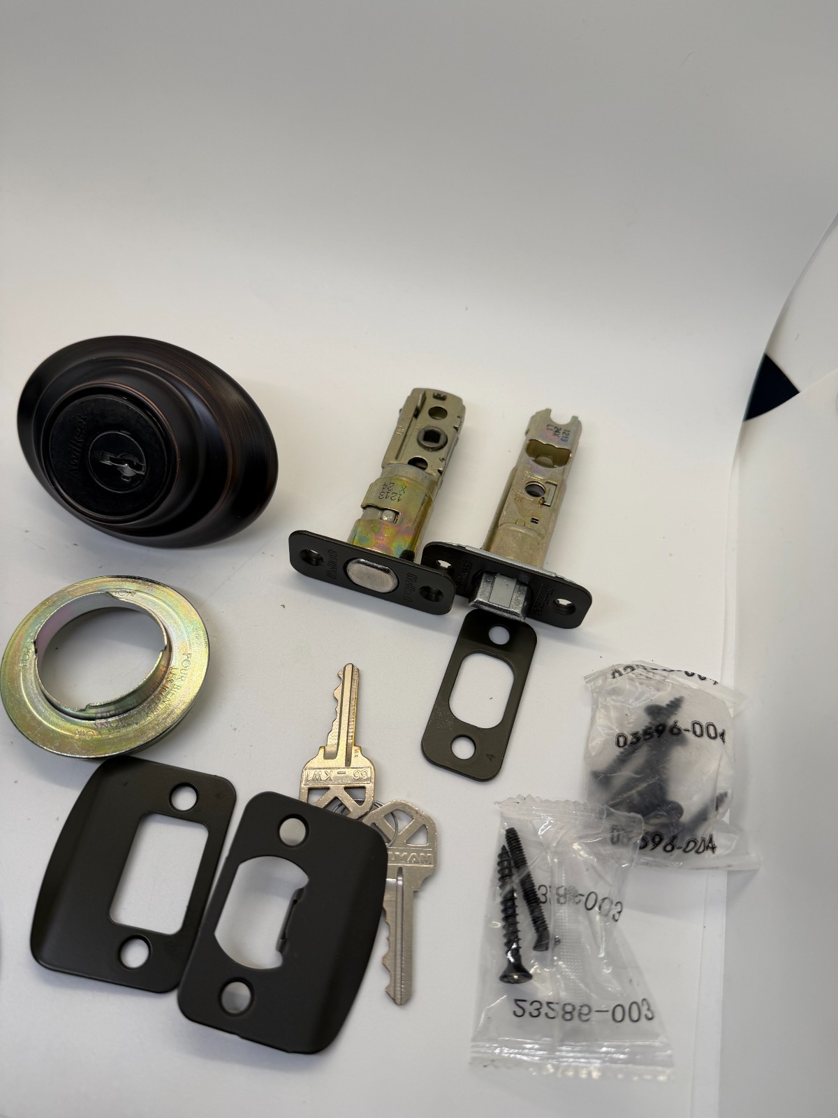 Kwikset 687DALIP-11PS.DS Dakota Single Cylinder Handleset from the Kwikset