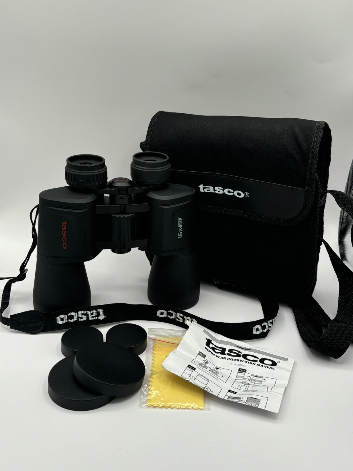 TAsCO Binoculars Heavy 16X50 w/case
