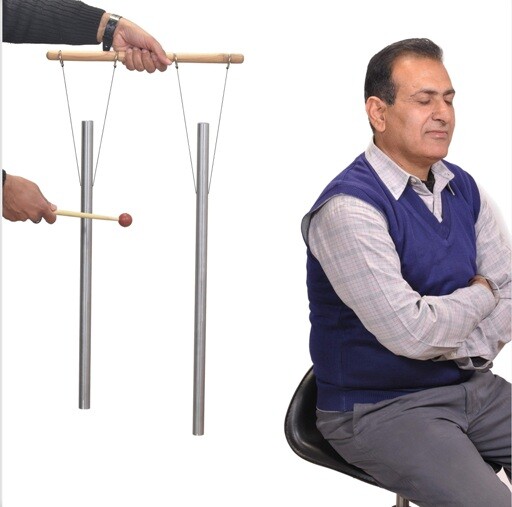 528 + 432 hz Healing Tuned Pipe & Hand Stand louder than Tuning fork for healing