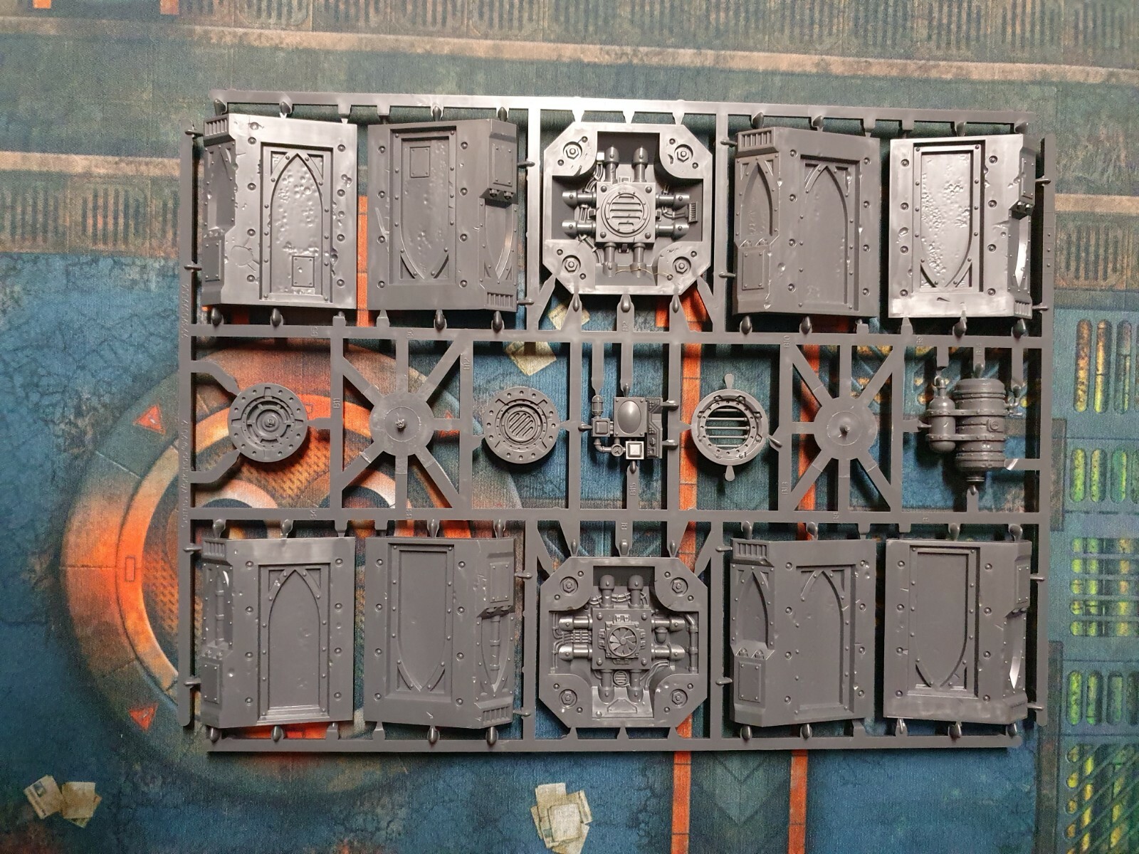Column/ pillar sprue. Zone Mortalis. Sector Mechanicus 40k Kill Team terrain.