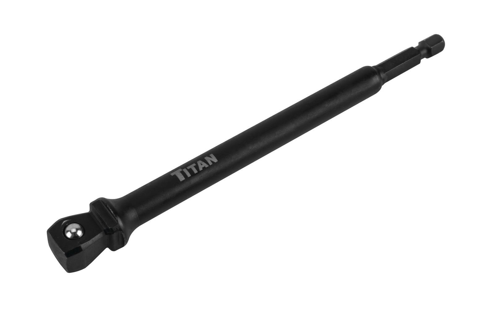 Titan Tools 85551 Socket Adapter WBL 1/2DR 6in 10PK