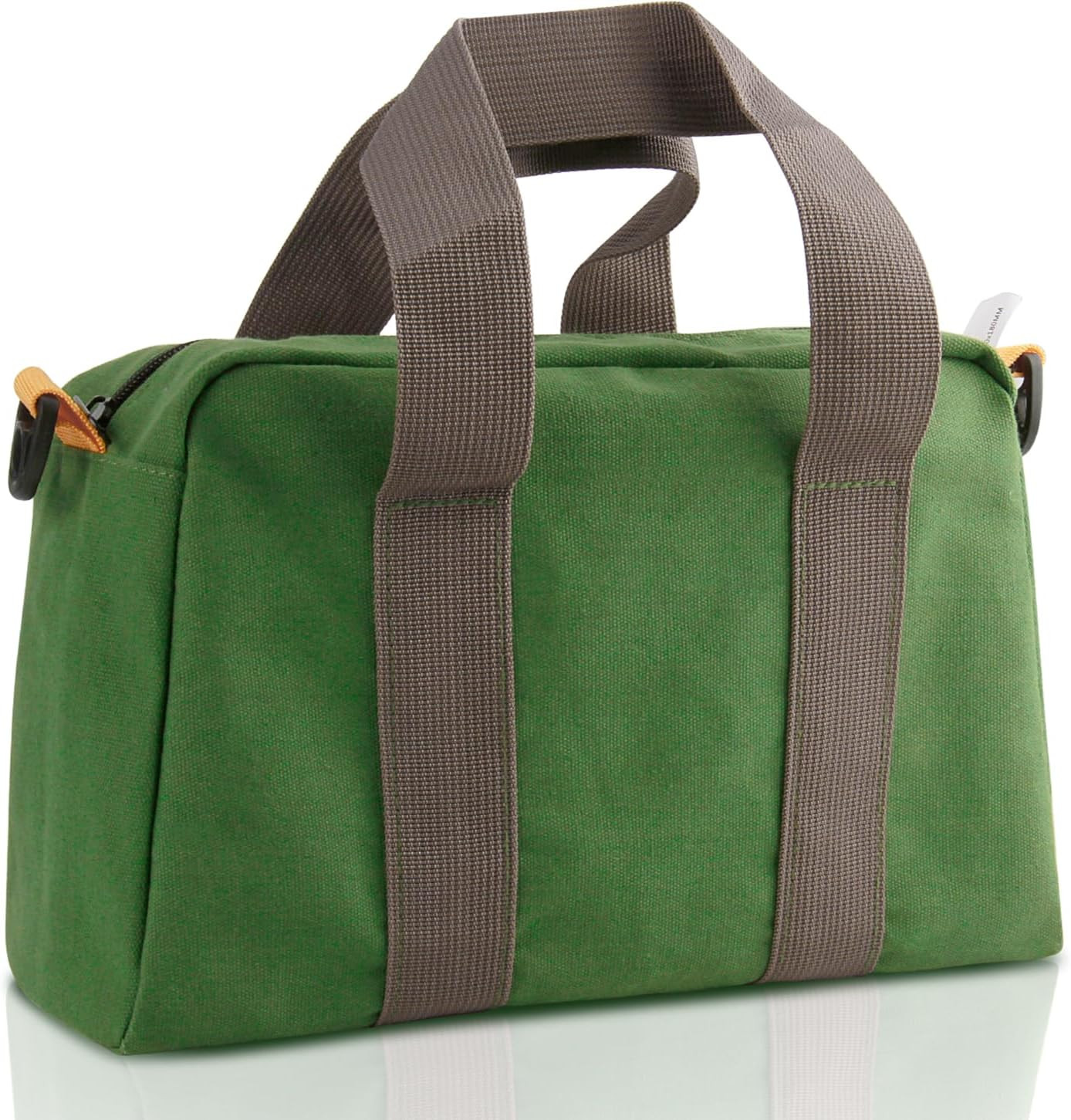 Small Tool Bag, Canvas Tool Storage Bag, Large Capacity Multipurpose Zipper Soft