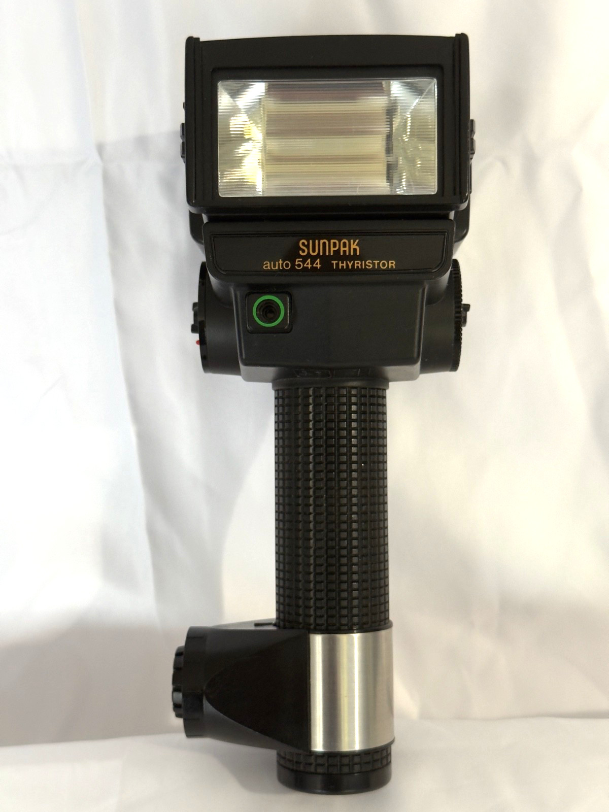 Sunpak Auto 544 Thyristor Handle Mount Electronic Flash, clean, tested,