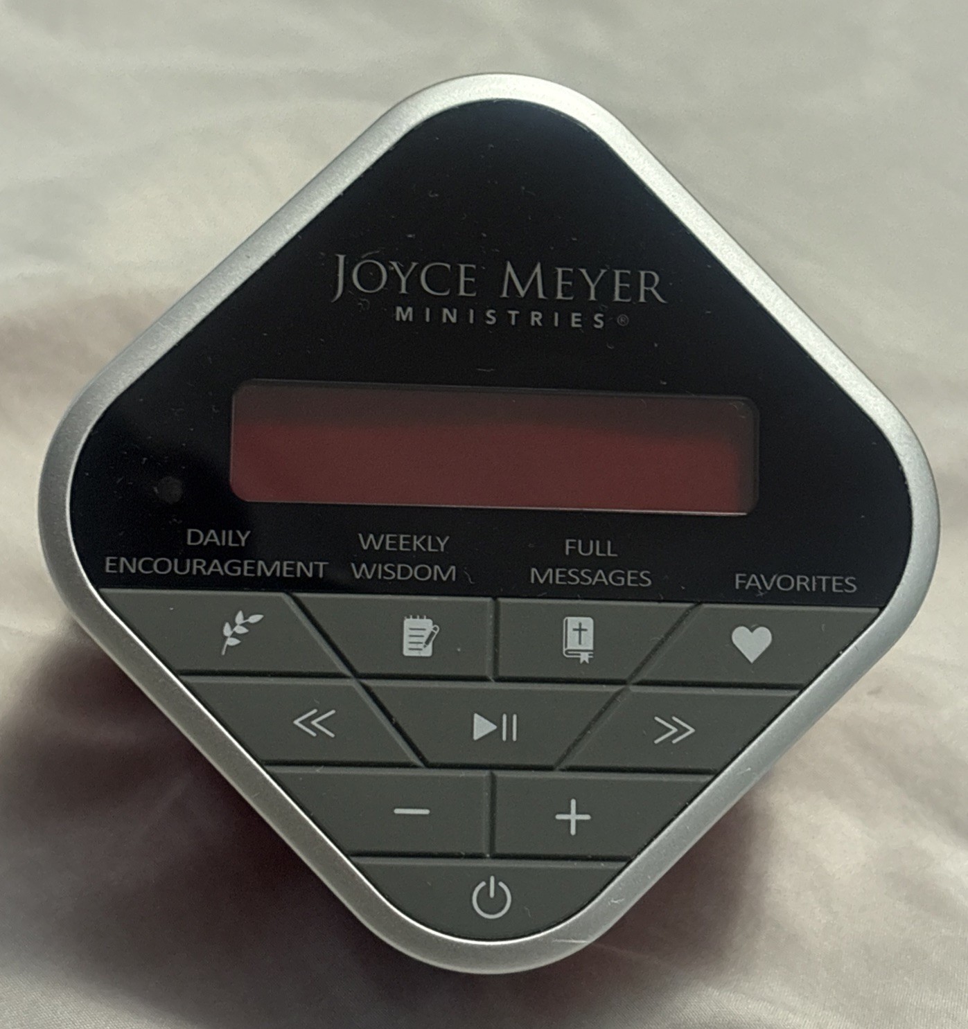 Joyce Meyer Ministries Audio Cube Red Tested 10259/015108
