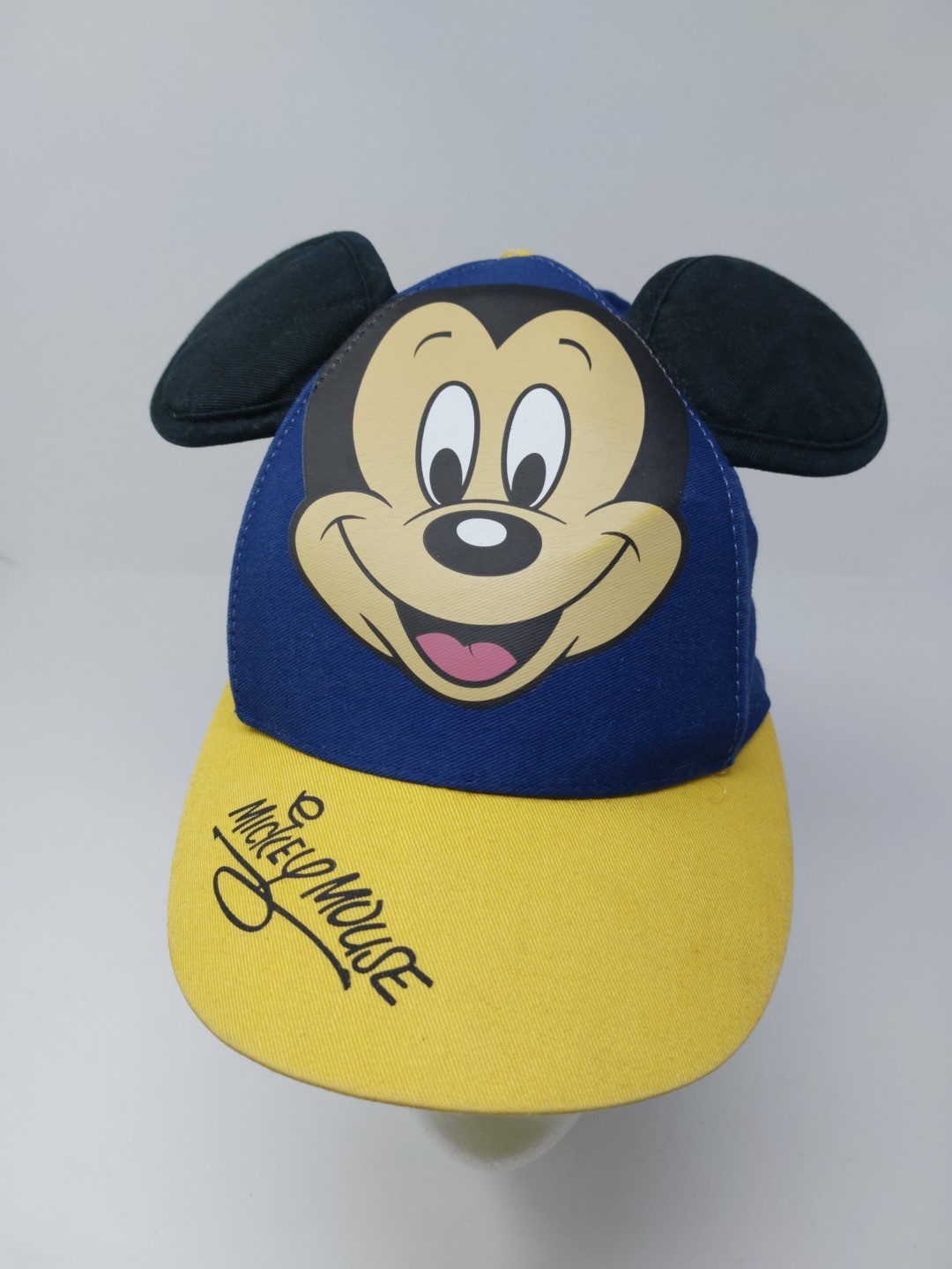 Disney Mickey Mouse Youth Snapback Hat Ears Cap Adjustable