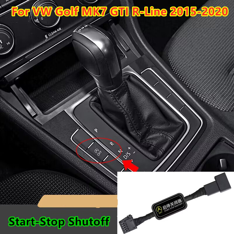 Auto Start Stop Engine Off Cancel Cable Shutoff For VW Golf MK7 GTI R-Line 15-20