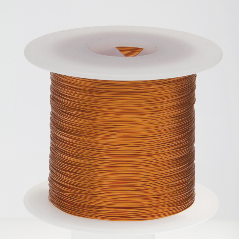 14 AWG Gauge Bare Copper Wire Buss Wire 100' Length 0.0641" Natural