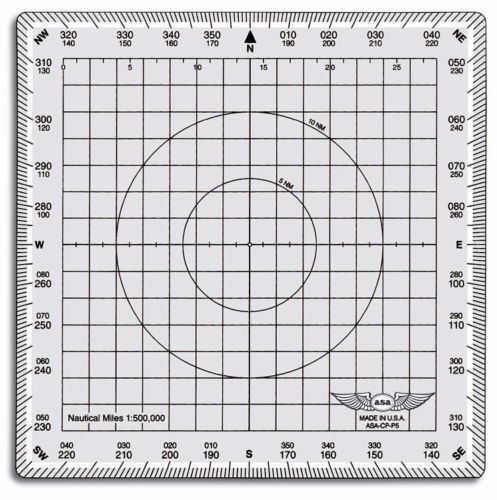 International Square Aviation Plotter by ASA - ASA-CP-P5
